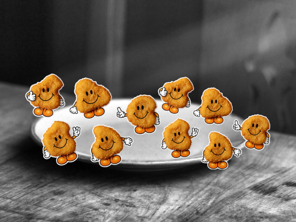wednesday - 10 chicken nuggets